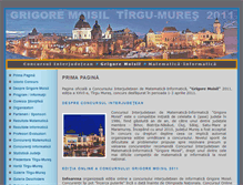 Tablet Screenshot of grigoremoisil.colegiulunirea.ro